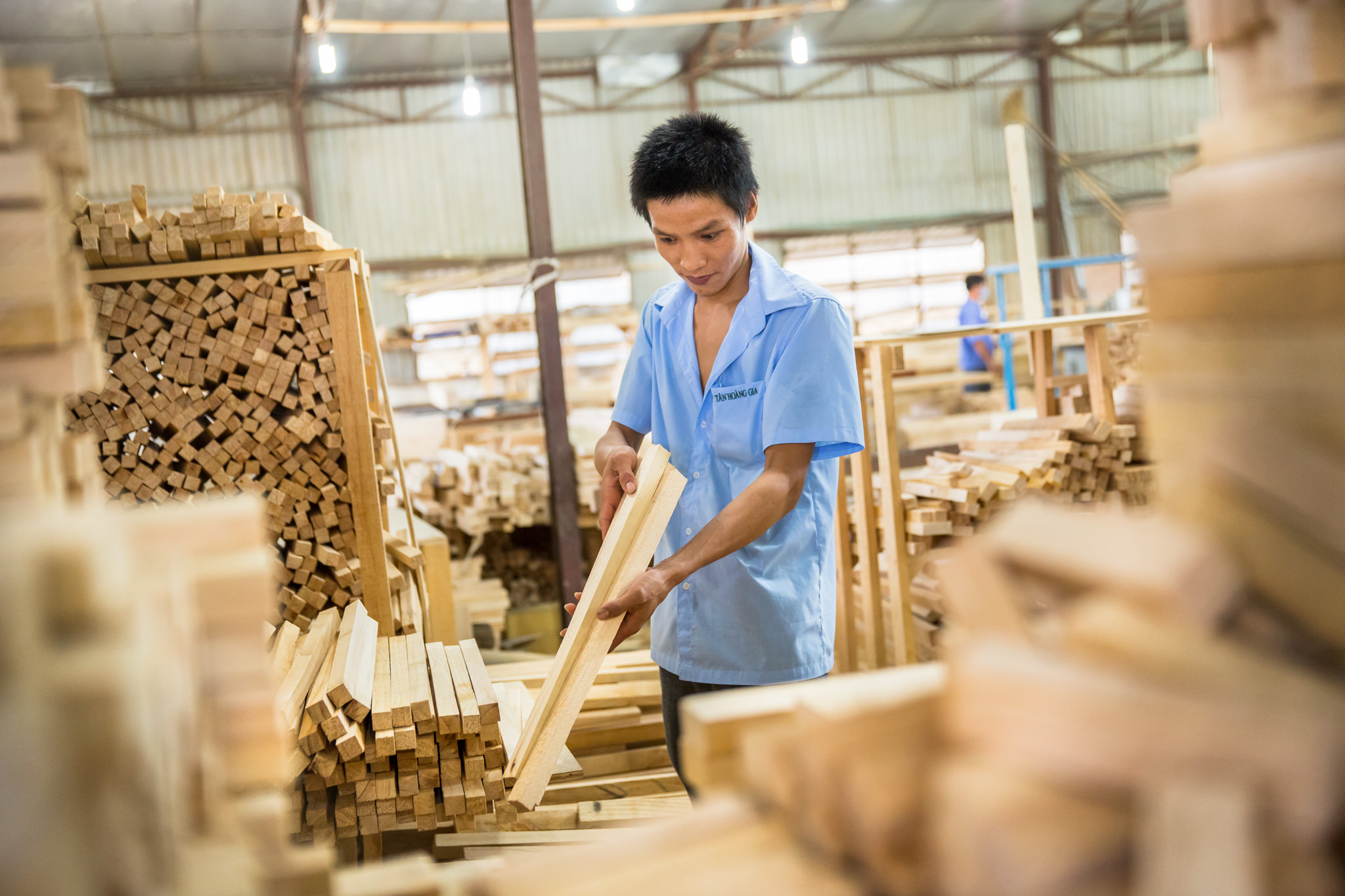 Ho Chi Minh City Photographer Ehrin Macksey produces Corporate, Industrial photography for furniture Manufacture. Photography by Ehrin Macksey.